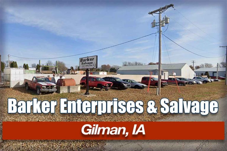 Barker Enterprises Salvage at 121 S Mill St Gilman IA 50106 1 768x512