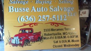 Busse Auto Salvage at 2333 Meramec Terrace Rd Robertsville MO 63072 1 2 300x169