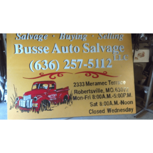 Busse Auto Salvage at 2333 Meramec Terrace Rd Robertsville MO 63072 2 300x300