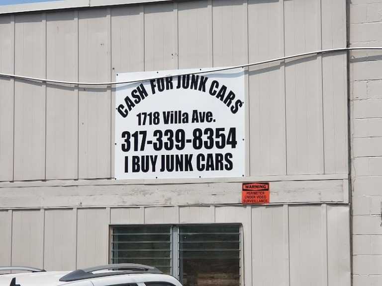 Cash For junk Cars at 1718 Villa Ave Indianapolis IN 46203 2 768x576