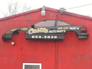 Castle Auto Parts at 230 S Akers St Frankfort IN 46041 300x225