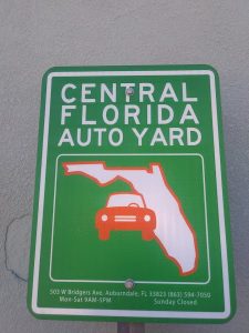 Central Florida Auto Yard at 503 W Bridgers Ave Auburndale FL 33823 1 1 225x300
