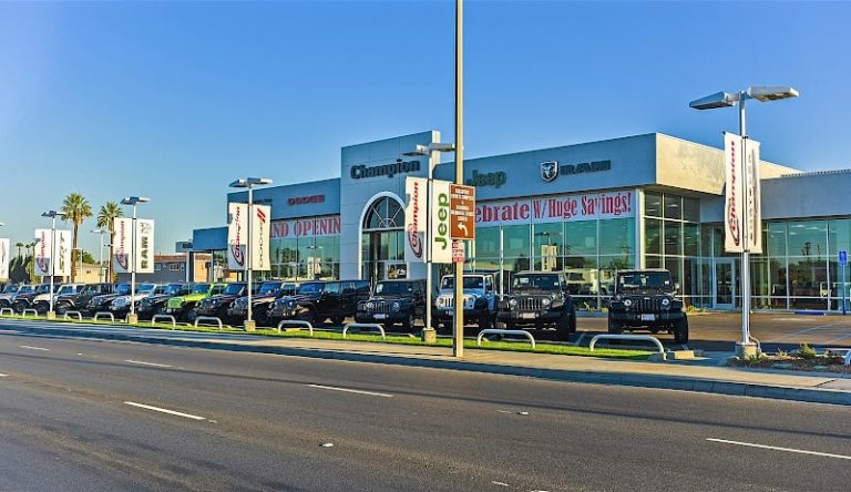 Champion Chrysler Jeep Dodge RAM FIAT at 9655 Firestone Blvd Downey CA 90241 1 1 768x444