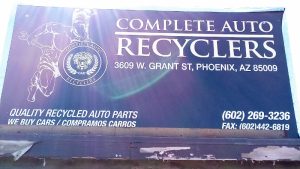 Complete Auto Recyclers at 3609 W Grant St Phoenix AZ 85009 1 300x169