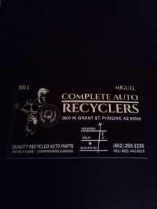 Complete Auto Recyclers at 3609 W Grant St Phoenix AZ 85009 3 1 225x300