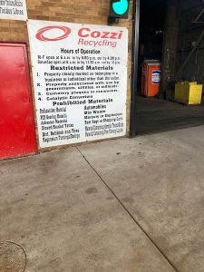 Cozzi Recycling Public Metal Recycling Center at 2400 Main St Melrose Park IL 60160 225x300