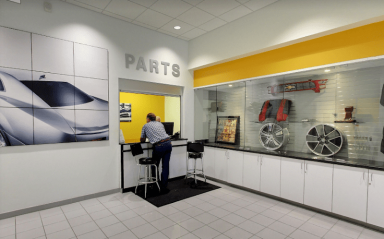 Crain Chevrolet Parts Shop at 9911 I 30 Little Rock AR 72209 1 2 768x478