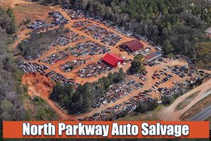 Drone view of North Parkway Auto Salvage at 12374 US 231 Meridianville AL 35759 1 300x200