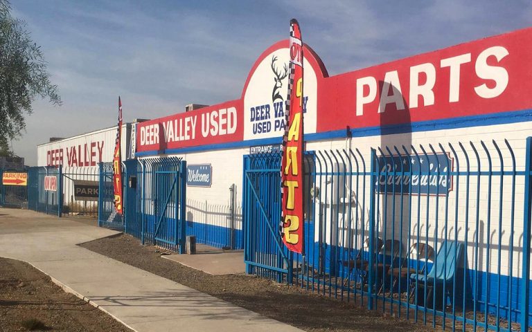 Entrance to Deer Valley Used Parts at 3010 W Broadway Rd B Phoenix AZ 85041 768x480