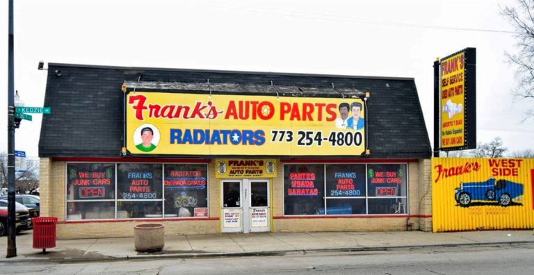 Front of Franks West Side Auto Parts at 3001 S Kedzie Ave Chicago IL 60623 768x396