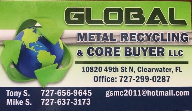 Global Metal Recycling Core Buyer at 10820 49th St N Clearwater FL 33762 2 768x445