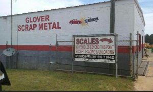 Glover Scrap Metal Co at 3301 Co Rd 25 Dothan AL 36303 1 3 300x180