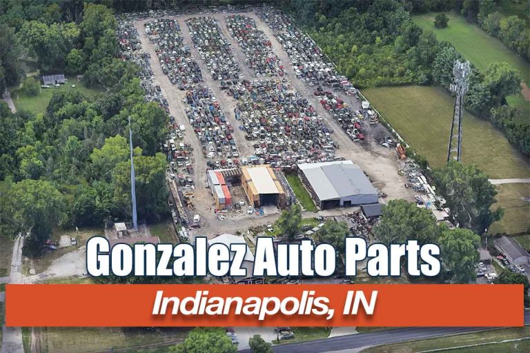 Gonzalez Auto Parts Salvgae Yard at 520 N Raceway Rd Indianapolis IN 46234 1 768x512