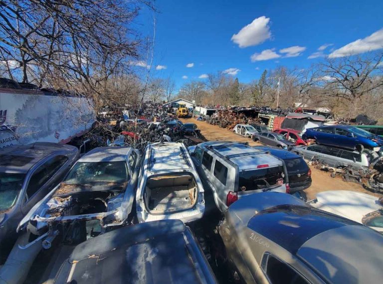 Hebron Auto Salvage Inc at 10511 Freeman Rd Hebron IL 60034 1 768x571