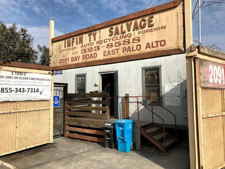 Infinity Auto Salvage at 2091 Bay Rd East Palo Alto CA 94303 1 2 768x576