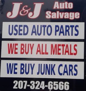 J J Auto Sales Salvage at 276 Jordan Springs Rd Alfred ME 04002 1 1 282x300