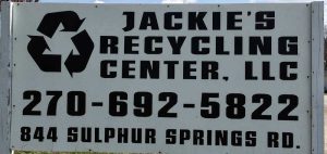 Jackies Recycling Center LLC at 844 Sulphur Springs Rd Lebanon KY 40033 1 1 300x142
