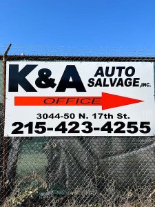 K A Auto Salvage Inc at 3044 50 N 17th St Philadelphia PA 19132 1 1 225x300