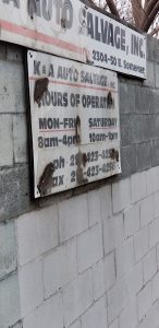 K A Auto Salvage Inc at 3044 50 N 17th St Philadelphia PA 19132 3 1 146x300