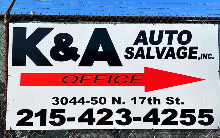K A Auto Salvage Inc at 3044 50 N 17th St Philadelphia PA 19132 768x480