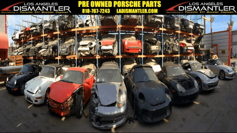 LA Los Angeles Dismantler Porsche Parts 911 Boxster Cayman Shipping Worldwide 20 Years at 9819 Glenoaks Blvd Sun Valley CA 91352 3 768x432