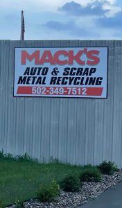Macks Auto Scrap Metal Recycling at 159 Parrish Blvd Bardstown KY 40004 1 176x300