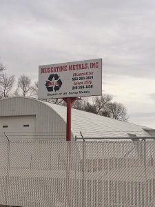 Muscatine Metals Inc Iowa City Location at 2750 S Riverside Dr Iowa City IA 52246 3 225x300