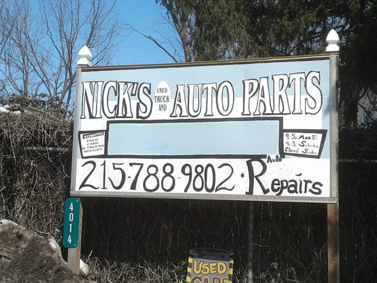 Nickaposs Used Auto Parts at 4014 Newportville Rd Levittown PA 19056 2 768x576
