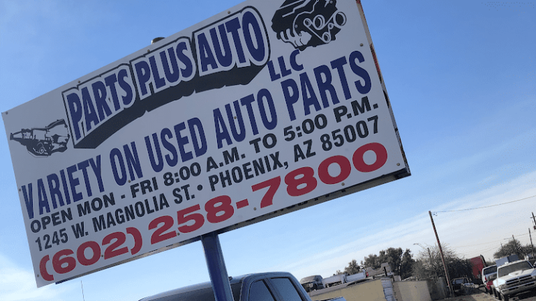 Parts Plus Auto at 1245 W Magnolia St Phoenix AZ 85007 1 1 768x432