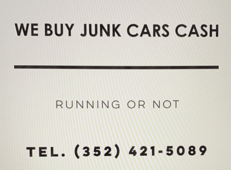 Perfect Parts Auto Salvage and Car Sales at 4795 NW 61st Ln Ocala FL 34482 2 768x566