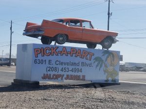 Pick A Part Jalopy Jungle at 6301 Cleveland Blvd Caldwell ID 83607 2 300x225