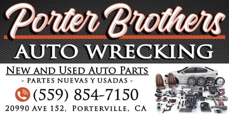 Porter Brothers Auto Wrecking at 20990 Ave 152 Porterville CA 93257 1 1 768x382