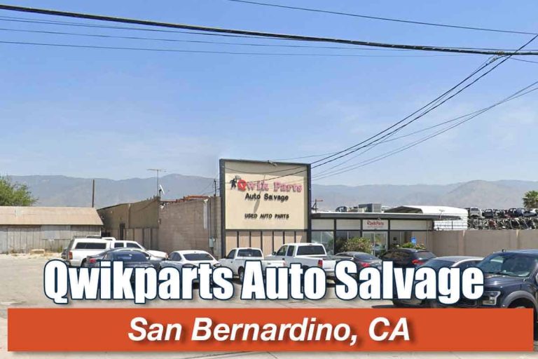 Qwikparts Auto Salvage at 330 6th St San Bernardino CA 92410 768x512
