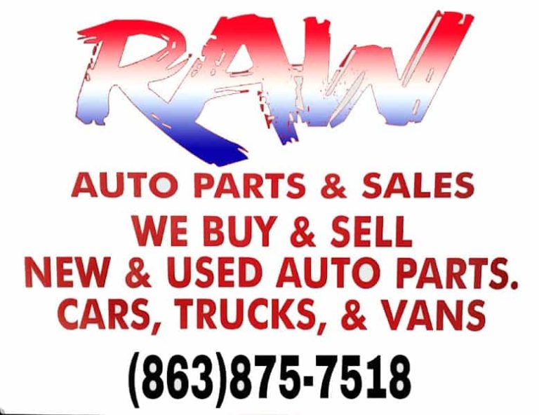 RAW AUTO PARTS at 805 Old Winter Haven Rd Auburndale FL 33823 2 768x592