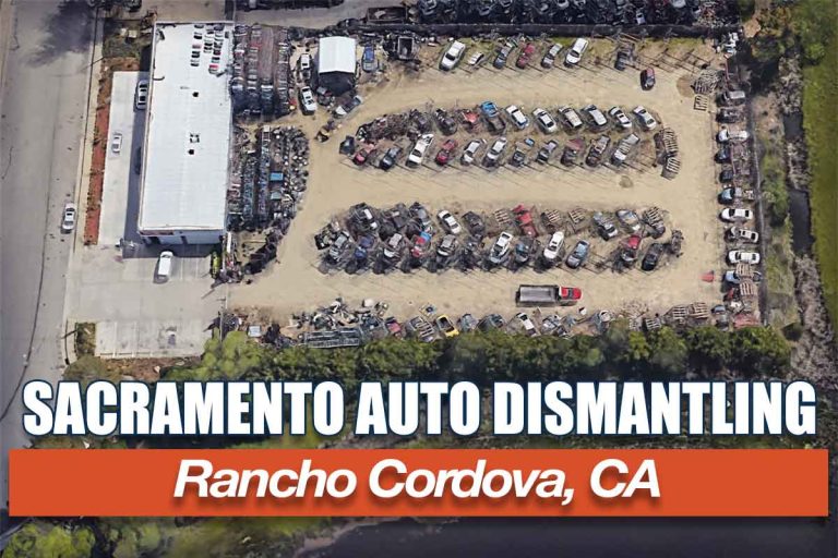 SACRAMENTO AUTO DISMANTLING TOYOTA NISSAN HONDA FORD CHEVY DODGE at 3440 Recycle Rd Rancho Cordova CA 95742 768x512