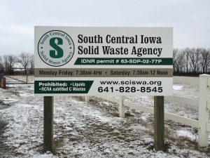 SCISWA Landfill at 1736 Marion County Hwy T17 Tracy IA 50256 300x225