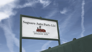 Saguaro Auto Parts LLC at 4214 W Broadway Rd Unit 700 Phoenix AZ 85041 1 300x169