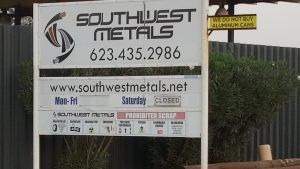 Southwest Metals at 6210 N 55th Ave Glendale AZ 85301 1 1 300x169