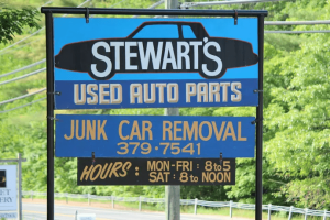 Stewarts Used Auto Parts Inc at 109 New Hartford Rd Pleasant Valley CT 06063 4 300x200