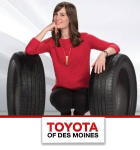 Toyota of Des Moines Parts Store at 1650 SE 37th St Grimes IA 50111 3 1 281x300