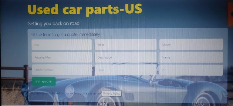 Used Car Parts US LLC at 8 The Green Dover DE 19901 1 1 768x349