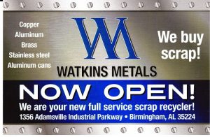 Watkins Metals Co Inc at 1356 Adamsville Industrial Pkwy Birmingham AL 35224 1 2 300x196