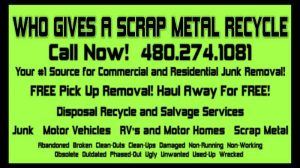 Who Gives a Scrap Metal Recycle and Junk Removal at 827 N Mary St Tempe AZ 85281 1 1 300x168