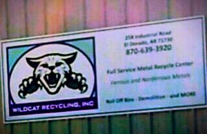Wildcat Recycling at 258 Industrial Rd El Dorado AR 71730 1 2 300x194