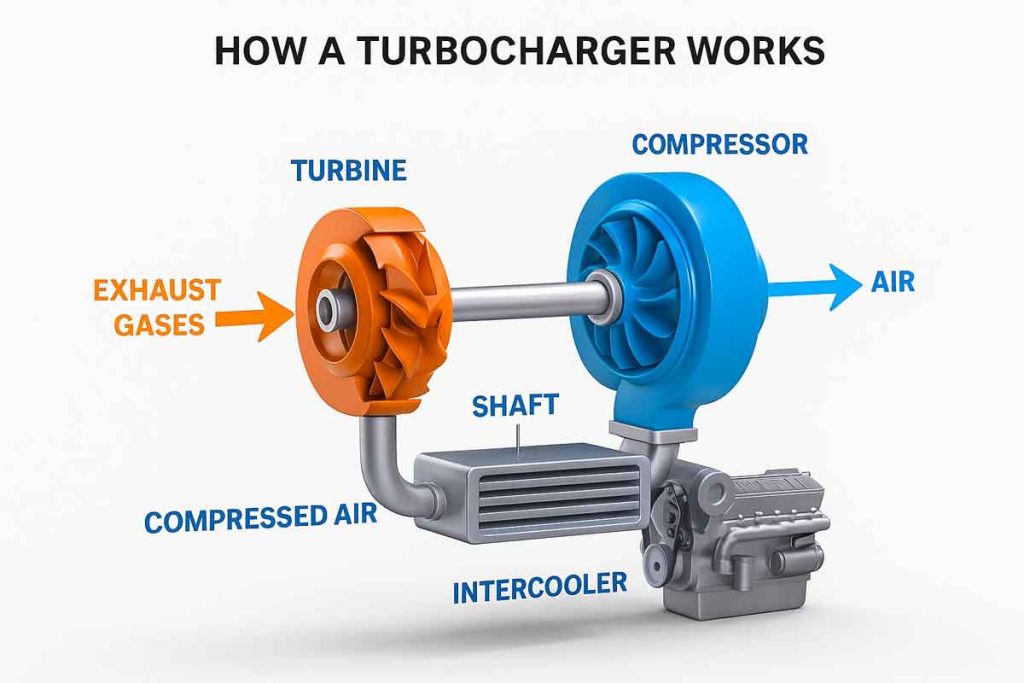 How a turbocharger works