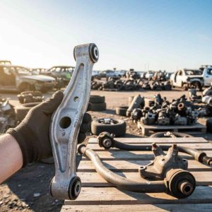 Finding a Control Arm and Other Suspension Parts at a Salvage Yard