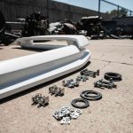 finding used spoilers and body kits at the junkyard