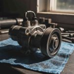 how to find and inspect a used power steering pump